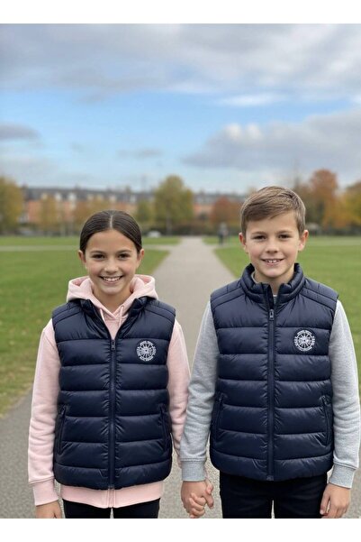 YusGos Unisex Baby Girl/Boy Waterproof Inflatable Padded Vest with Zippered Pockets (2-15 Years Old)