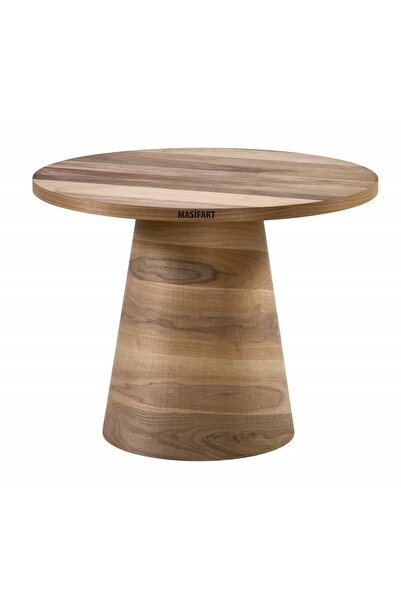 Masifart Pagina 120 Lik Ceviz Fıçı Masa Cilasız Ham