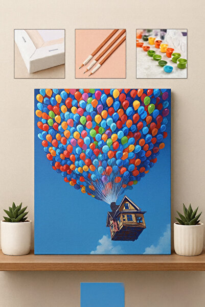 ORENDA HOBİ SANAT SAYILARLA BOYAMA Sayılarla Boyama Balonlar