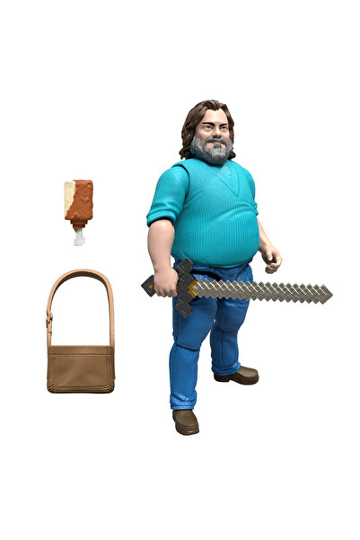 MINECRAFT figurine set Steve with accessories