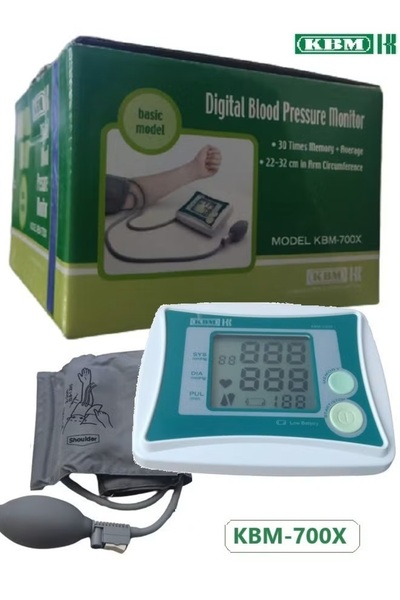 KBM جهاز رقمي إحترافي لقياس الضغط الانقباضي والانبساطي وضربات القلب يثبت أعلى...