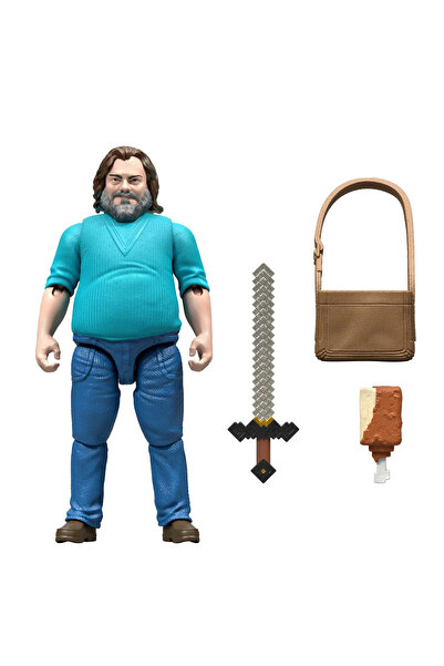 MINECRAFT figurine set Steve with accessories