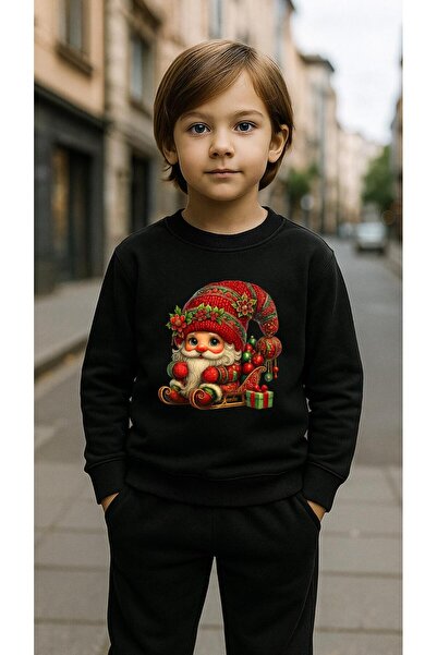 playwear Παιδικό Φούτερ Σετ με στάμπα KIZAK NOAL για Κορίτσια και Αγόρια, με ...