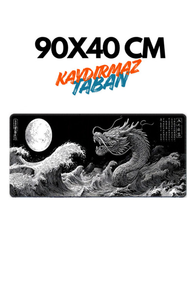 ATAsoft ELEKTRONİK Since 2021 90X40 Cm Gaming Oyuncu Mouse Pad Kaydırmaz Taba...