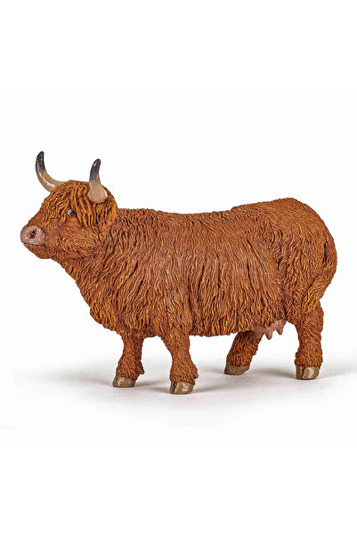 Papo Scottish Highland Cow Figurine