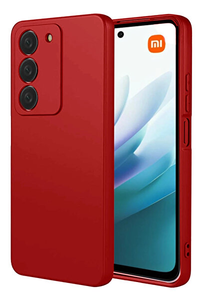 cepmoda Xiaomi'Redmi 15 (4g)' Phone Case - Flexible Thin Silicone Cover Slim Case - Red