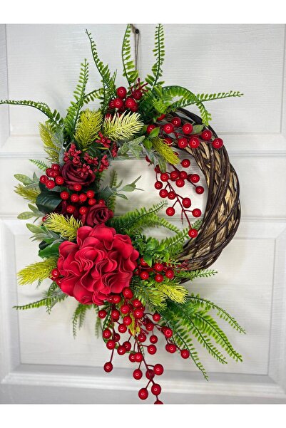 TASARIMHMODA Yılbaşı Konsept Kapı Süsü No:13 (Kar Spreyi HEDİYE!!!)