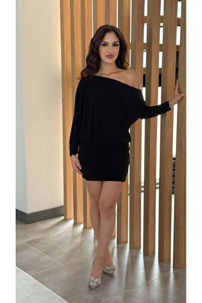 Rora Rochie mini pentru femei cu un singur umăr