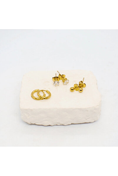 Shine of Magic Jewelry أقراط تريفورا |   أقراط فولاذية