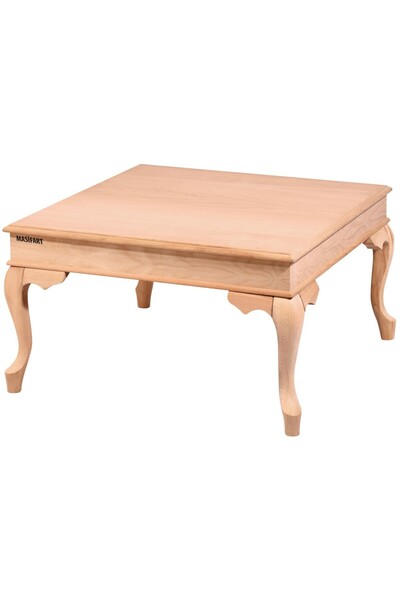 Masifart Vitalis Kare Eko Orta Sehpa Cilasız Ham