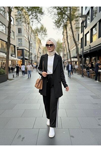 Moodbasic ŞERİT DETAYLI SPOR TAKIM