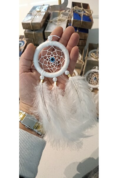 Lazerlimazerliişler Düş Kapanı Dantel İp İle El Örgü Sarkik Tüylü