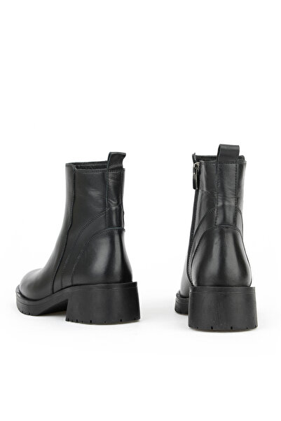 Ziya , Γυναικείες Μπότες Γνήσιο Δερμάτινο 153359Z622 Μαύρο