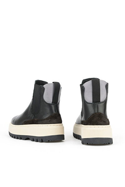 Ziya , Γυναικείες Μπότες Γνήσιο Δερμάτινο 1531020Z19402 Μαύρο