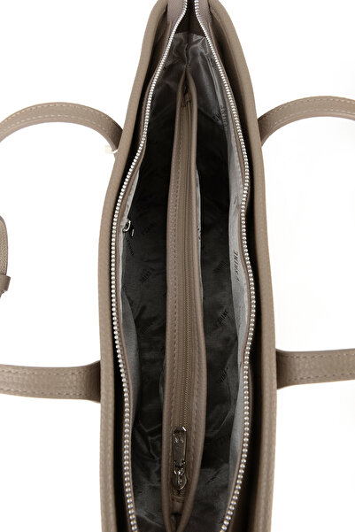 Ziya , Women's Genuine Leather Shoulder and Hand Bag 153979Z5018 Sand