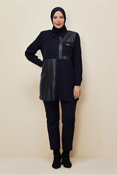 Alvina Shirt Collar Tunic 20864