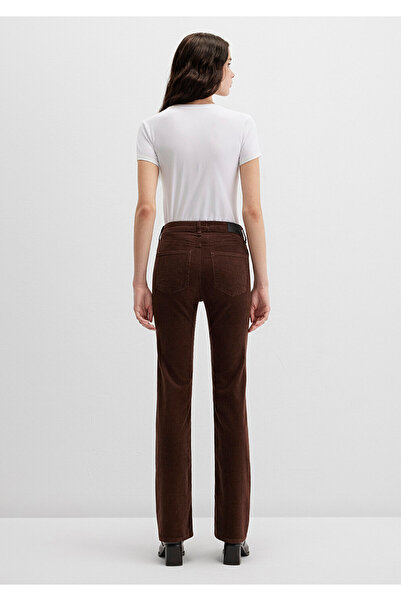 Mavi Maria Brown Velvet Trousers 101225-91316