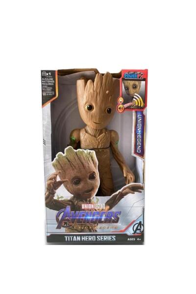 Hero Groot figurine, Titan Hero, 30 cm, brown, 4 years+