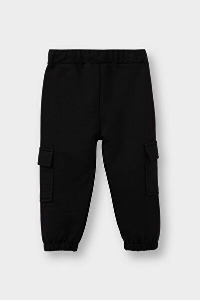 DeFacto Baby Boy Woven Label Elastic Waist Sweatpants G4809A525Wn