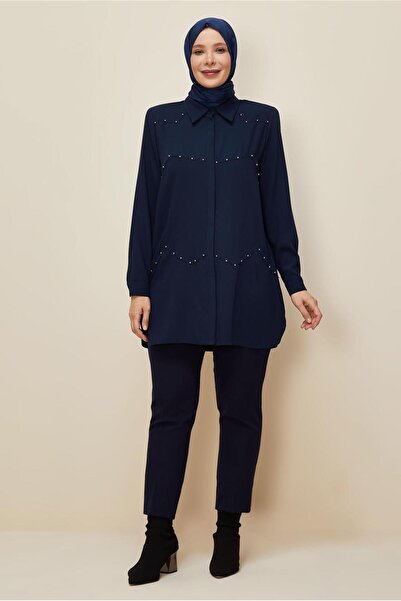 Alvina Shirt Collar Tunic 20865