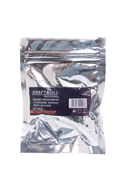 Kraft&dele Magnet din neodim cu orificiu 10 buc., Kraft&Dele, KD11833