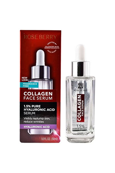 ROSE BERRYY Collagen face serum, with pure hyaluronic acid, 30ml