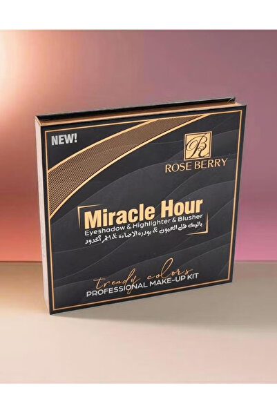 ROSE BERRYY Eyeshadow, highlighter, and multi-colored blush