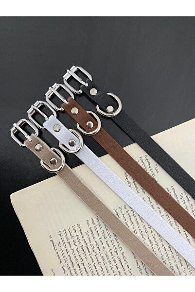 Zoula 4-Piece Value Pack Silver Roller Buckle Belt, Trouser Belt, Shirt Belt, Dress Belt