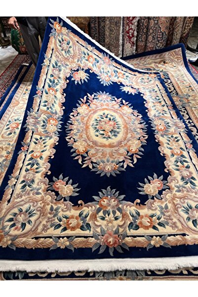 RD RAMAZAN DAĞ EL HALI SANATI El Dokuma Kabartmalı Çin Halısı Birinci Sınıf K...