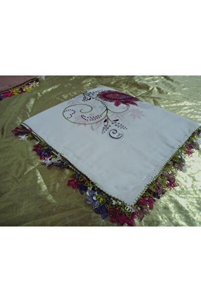 Cenk Και Ρέιγκαν Χειροποίητη Κεντημένη Βελονιά, Φουλάρι, Γιαμένι, Μεβλιτ Κάλυμμα