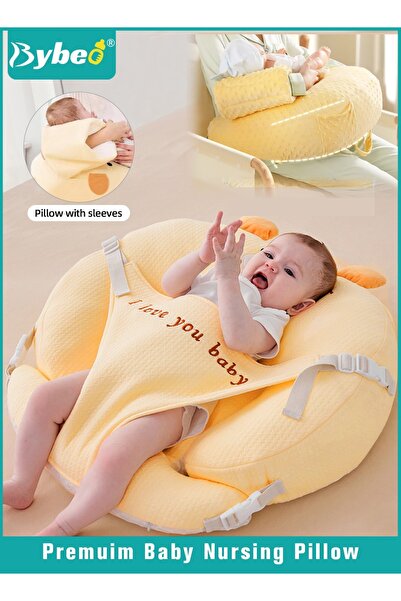 BYBEO Baby Nursing Pillow, Infant Feeding Pillow for Breastfeeding & Bottle F...