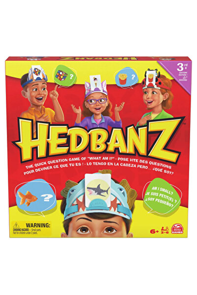 Spinmaster HEDBANZ Family Guessing Board Game - Ages 6 to 15