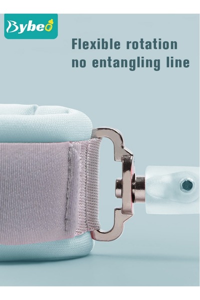 BYBEO 2 in 1 Toddler Leash, Baby Anti Lost Wrist Link, Child Safety Harness Tether, Kids Walking Wristband