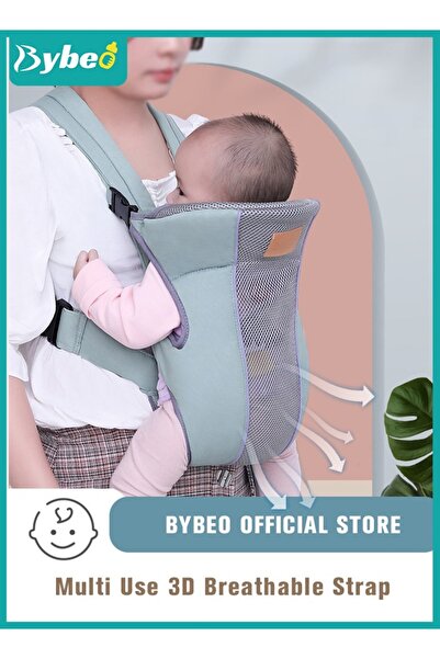 BYBEO Baby Adjustable Wraps Carrier, Breathable Ergonomic Front Facing/Back C...