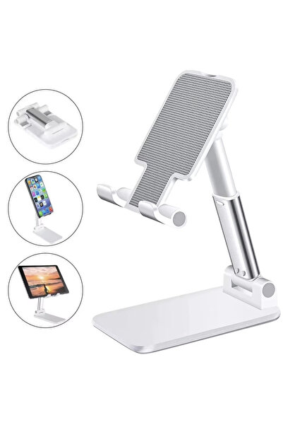 yollayenilensin Katlanabilir Masaüstü Telefon Tutucu Stand – Ayarlanabilir Yü...