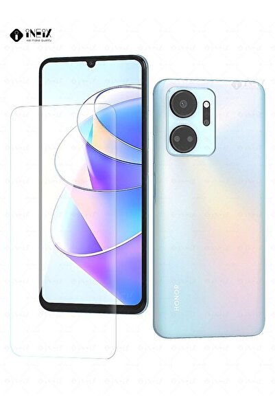 ineix واقي شاشة من الزجاج المقوى مكون من 3 قطع لهاتف Honor X7a