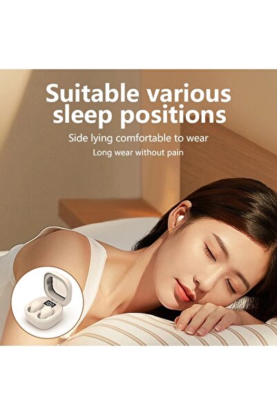 Generic Bluetooth True Wireless In-Ear Earphones Mini Noise Cancelling Invisible Sleeping