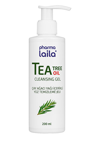 Pharma Laila جل تنظيف الوجه بزيت شجرة الشاي 200 مل - يحتوي على زيت شجرة الشاي