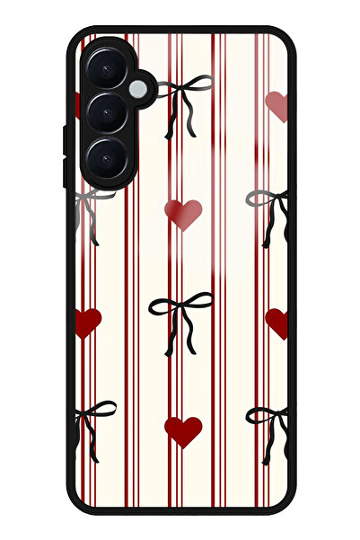 WANNA PROTECT حافظة هاتف سامسونج جالاكسي S23 FE فاخرة بنمط قلب وفيونكة لامعة ...