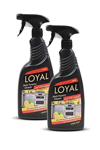 Loyal سائل منظف متعدد الأغراض برائحة الليمون 3 × 750 مل