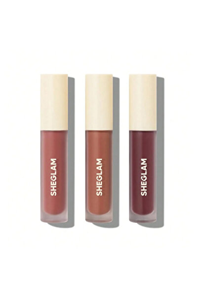 Shiglam Shiglam Feel Real Matte Allure Mini Liquid Lipstick Set