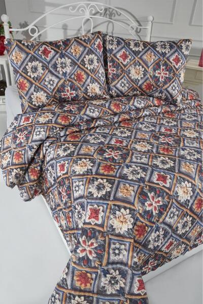 Çeyiz Diyarı Floria Ultrasonic Quilted 5D Printed Double Pique Set