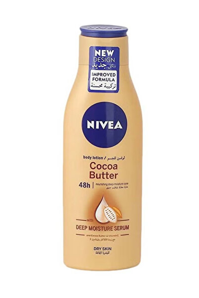 NIVEA لوشن الجسم المغذي بزبدة الكاكاو للبشرة الجافة - 250 مل