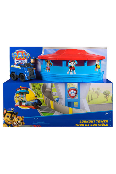 Simba Toys PAW PATROL OBSERVATION TOWER SET WITH VEHICLE AND CHASE FIGURE