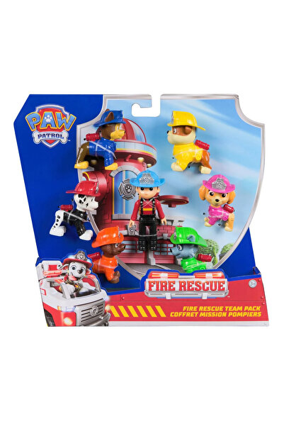 Spin Masters PAW PATROL FIRE RESCUE SET 7 FIGURES