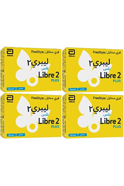FreeStyle Libre 4 Pcs Libre 2 Plus Sensor Continuous Glucose Monitor