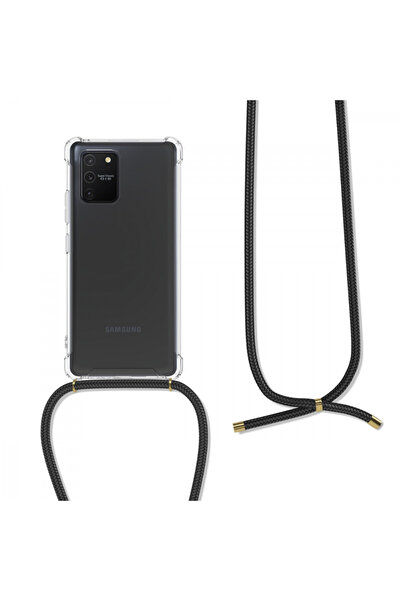 KWmobile Case for Samsung Galaxy S10 Lite, Silicone, Black, 51413.01