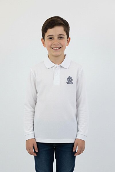 NEWKİDS Polo Yaka basic Swea pentru băieți tricou