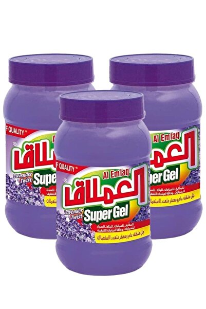 Al Emlaq جل منظف متعدد الأغراض - برائحة اللافندر تويست، عبوة من 3 قطع (1 كجم)