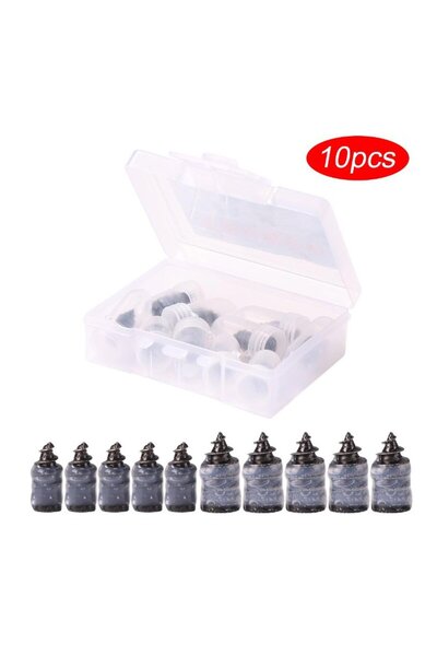 Arura Global Lastik Tamir Kiti Kauçuk Vida Seti – 10 Parça Delinme Onarım Vidası (Küçük & Büyük Boy)